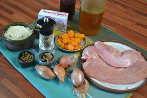 Escalope de dinde sauce échalote