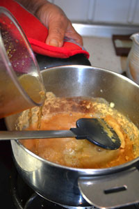 Escalope de dinde sauce échalote