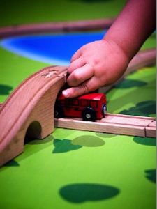 Petit train en bois