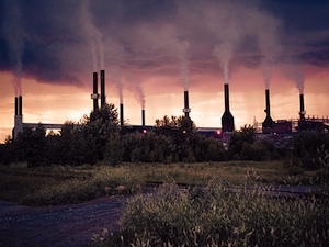 Fumées industrielles au Québec