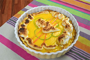 Tarte au pamplemousse