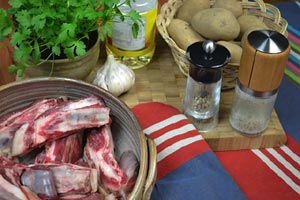 Ragoût de mouton : ingrédients