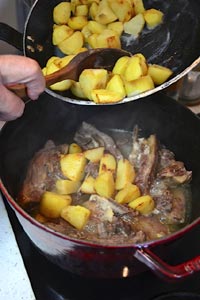 Ragoût de mouton : ingrédients