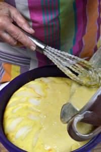 Nappage du gâteau