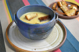 Soupe au camembert