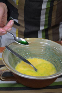 Oeufs battus