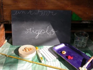 Tuteur rigolo : matériel