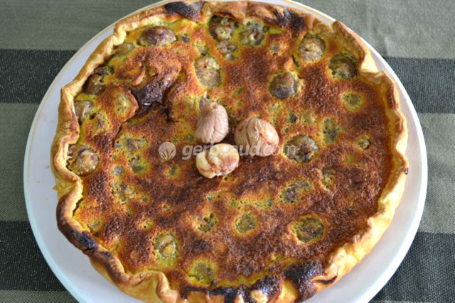 Tarte à la châtaigne
