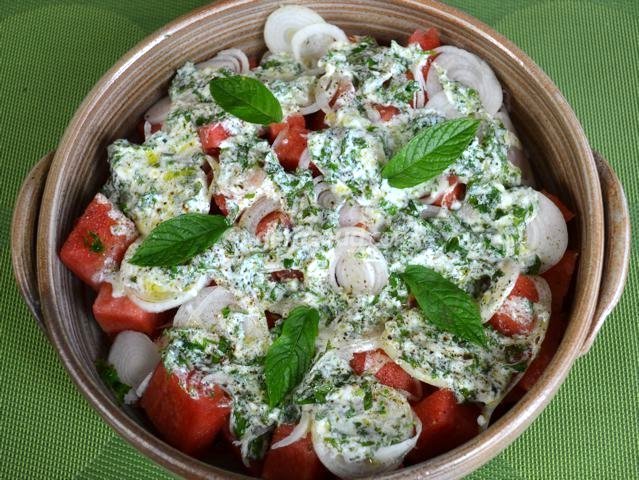 Salade de pastèque