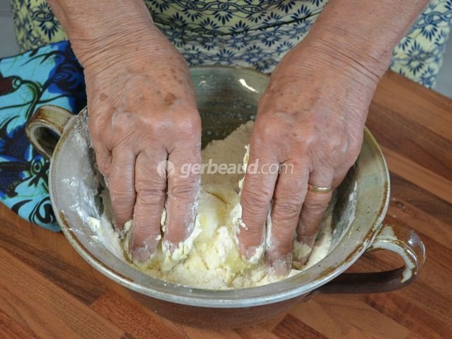 Incorporation du beurre