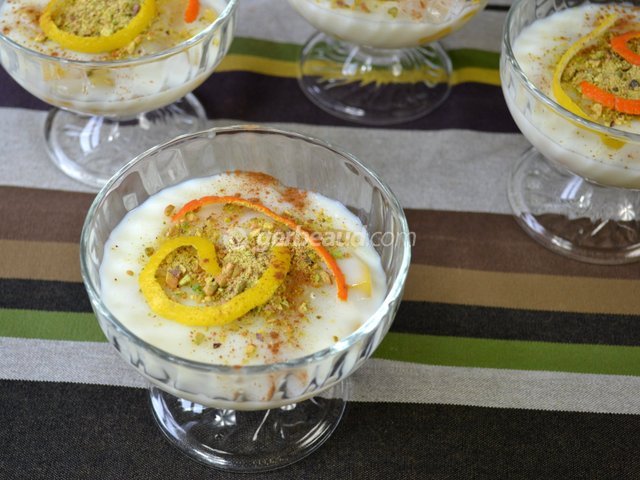 Entremets à la mangue