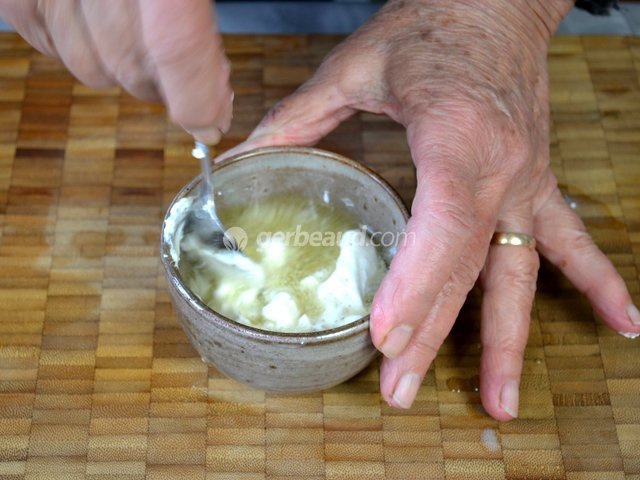 Préparation de l'assaisonnement