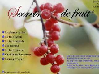 Secrets de fruit - http://www.secretsdefruit.fr/