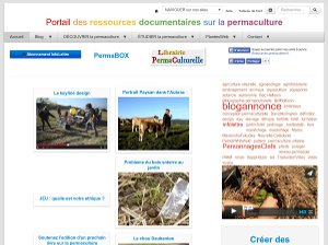 Portail des ressources documentaires sur la permaculture - http://ressources-permaculture.fr/