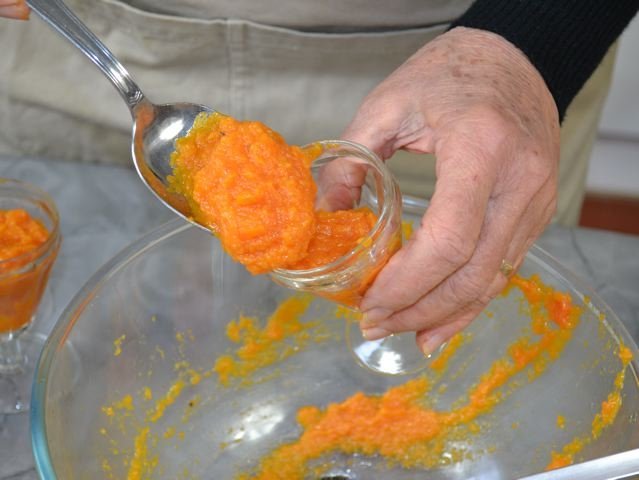 Remplissage des verrines