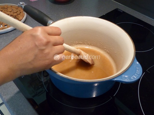 Mélange sucre et eau