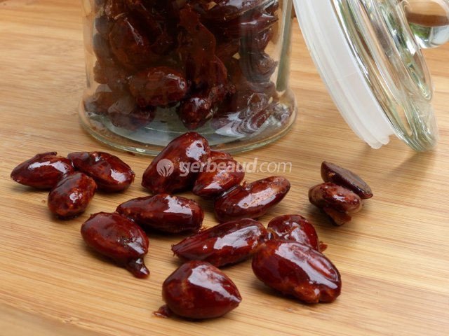 Amandes caramélisées maison