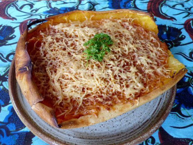Gratin à la courge spaghetti