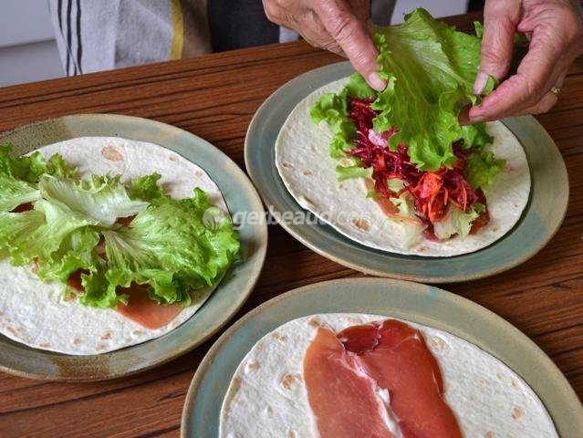 Disposer les ingrédients