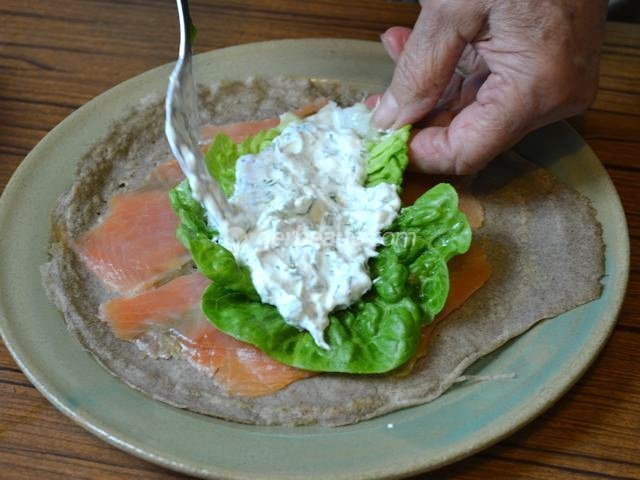 Garniture des crèpes