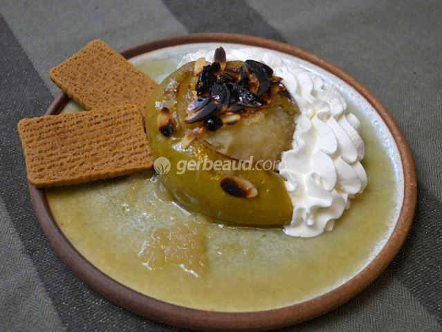 Pommes caramélisées au cidr