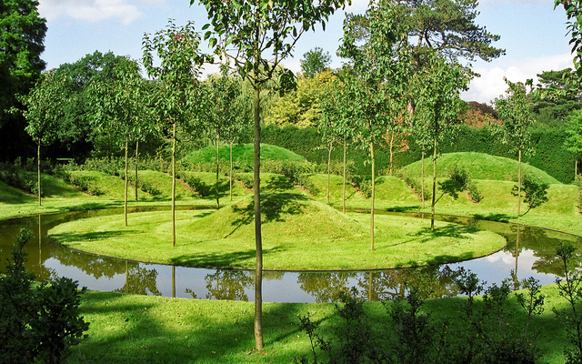 Pièce d'eau insolite