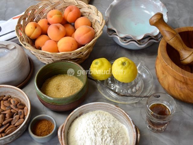 Ingrédients pour le crumble