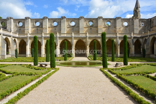 Abbaye de Royaumont : cloître