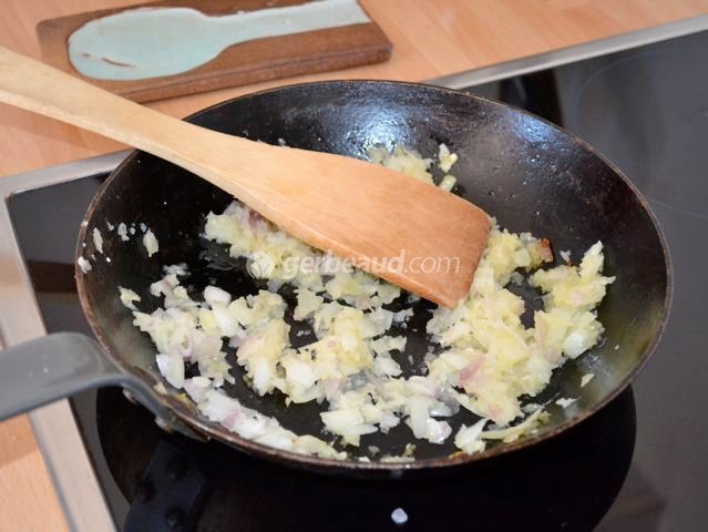 Cuisson ail et échalote