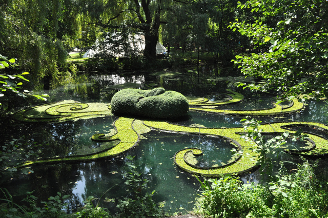 Mosaïculture sur l'eau