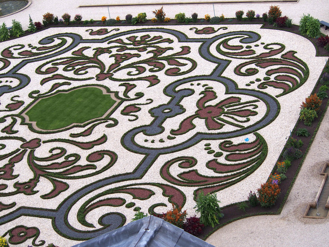 Le parterre de broderie, ancêtre de la mosaïculture