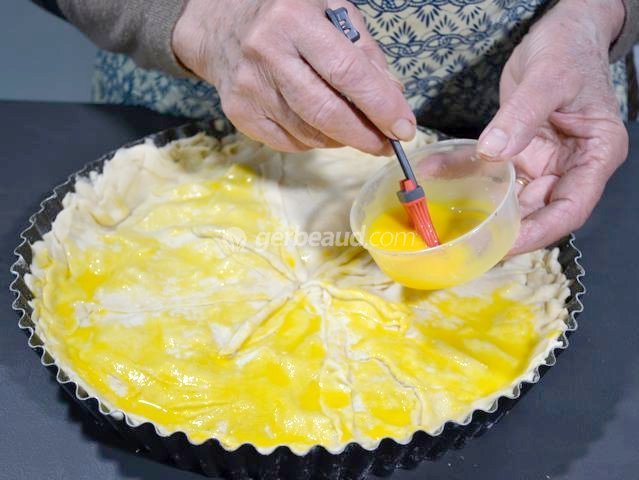 Badigeon au jaune d'oeuf