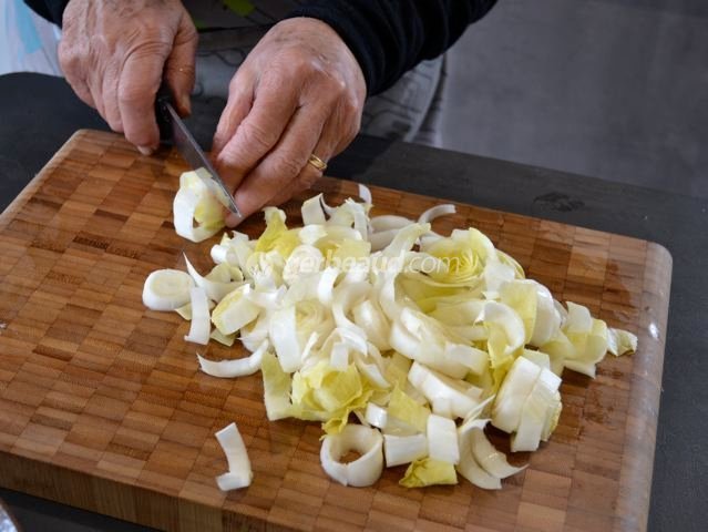 Découpe des endives
