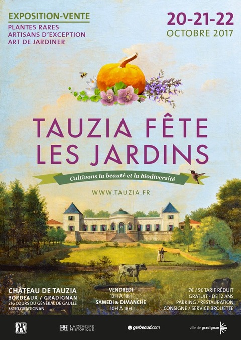 Tauzia fête les jardins - automne 2017