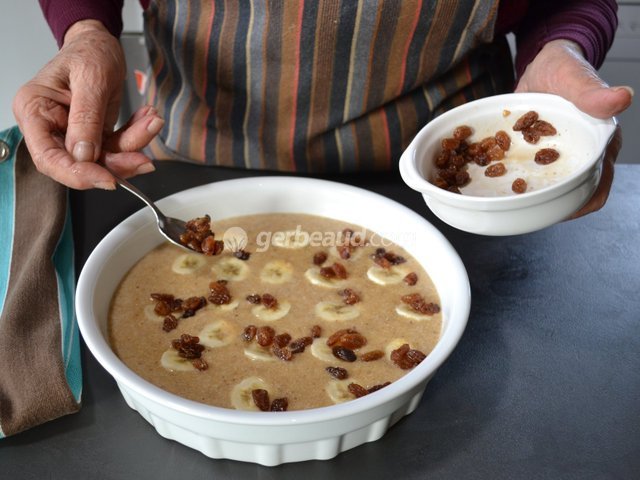 Décoration du dessus avant cuisson