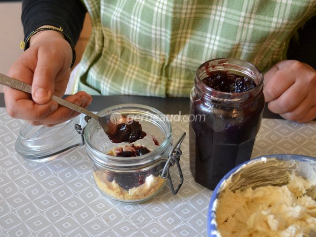 ...puis la gelée de mûres et les mûres au sirop