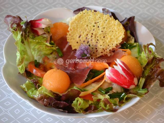 Salade fraîcheur au jambon