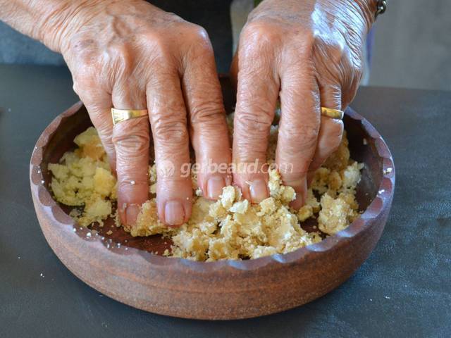 Malaxage de la pâte