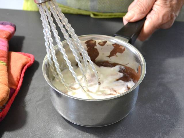 Préparation du nappage