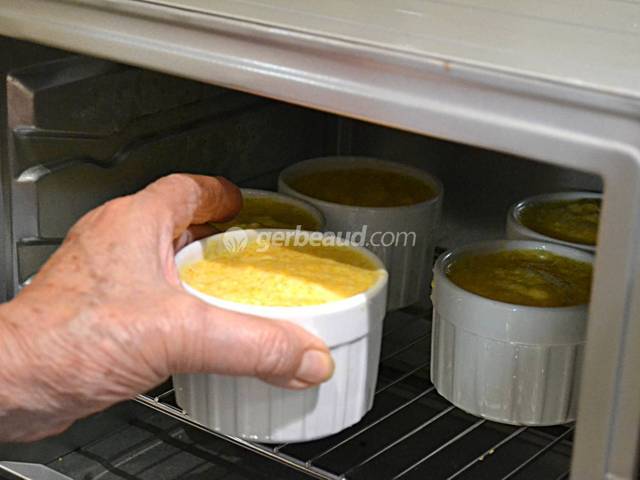 Cuisson des soufflés au four