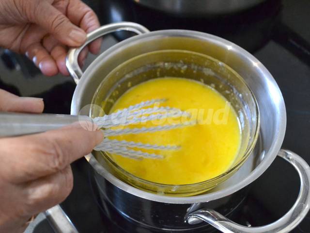 Cuisson au bain-marie