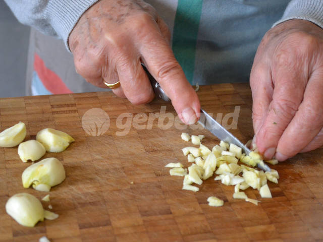 Préparation de l'ail