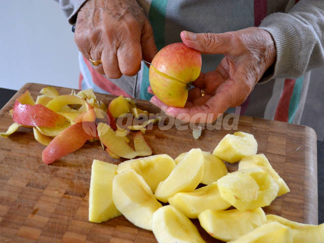 Découpe des morceaux