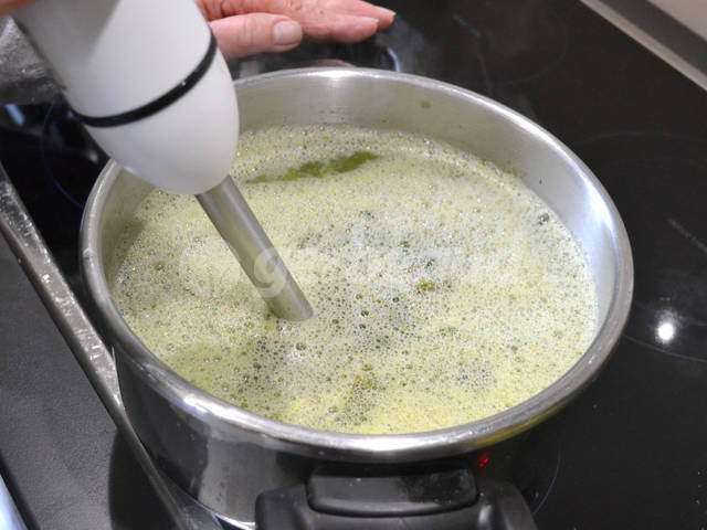 Mixage de la préparation