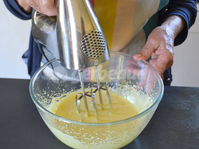 Préparation de la pâte