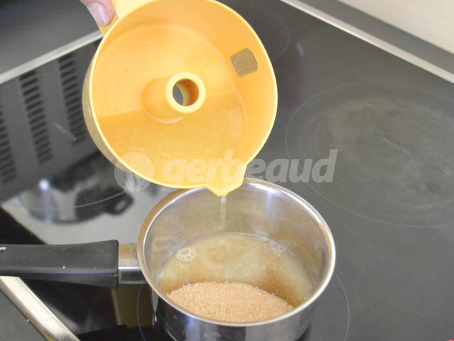 Confection du sirop