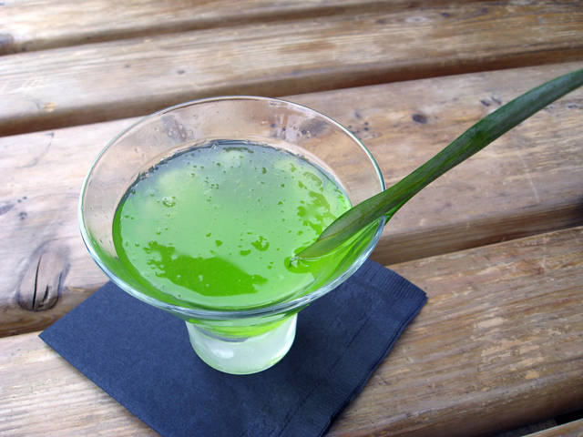 Cocktail melon d'eau et aloe vera 