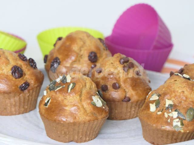 Muffins de patate douce