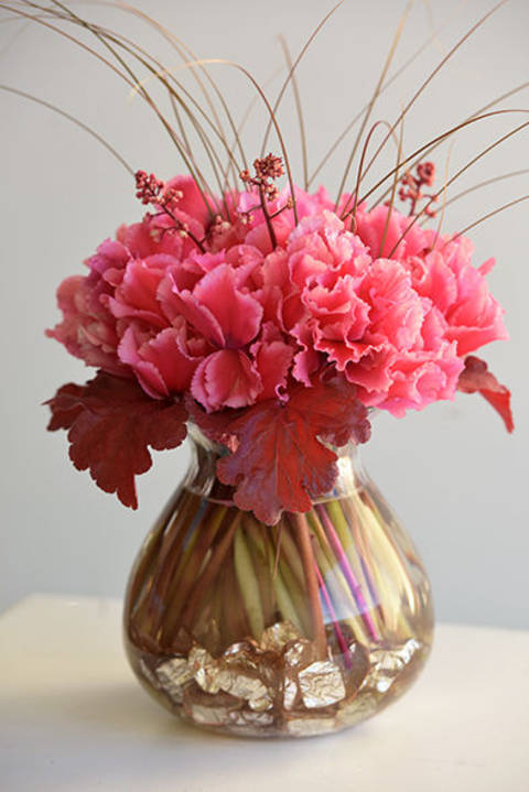 Bouquet de cyclamens - variété Halios® Curly® Litchi