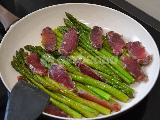 Ajout des filets de porc séché